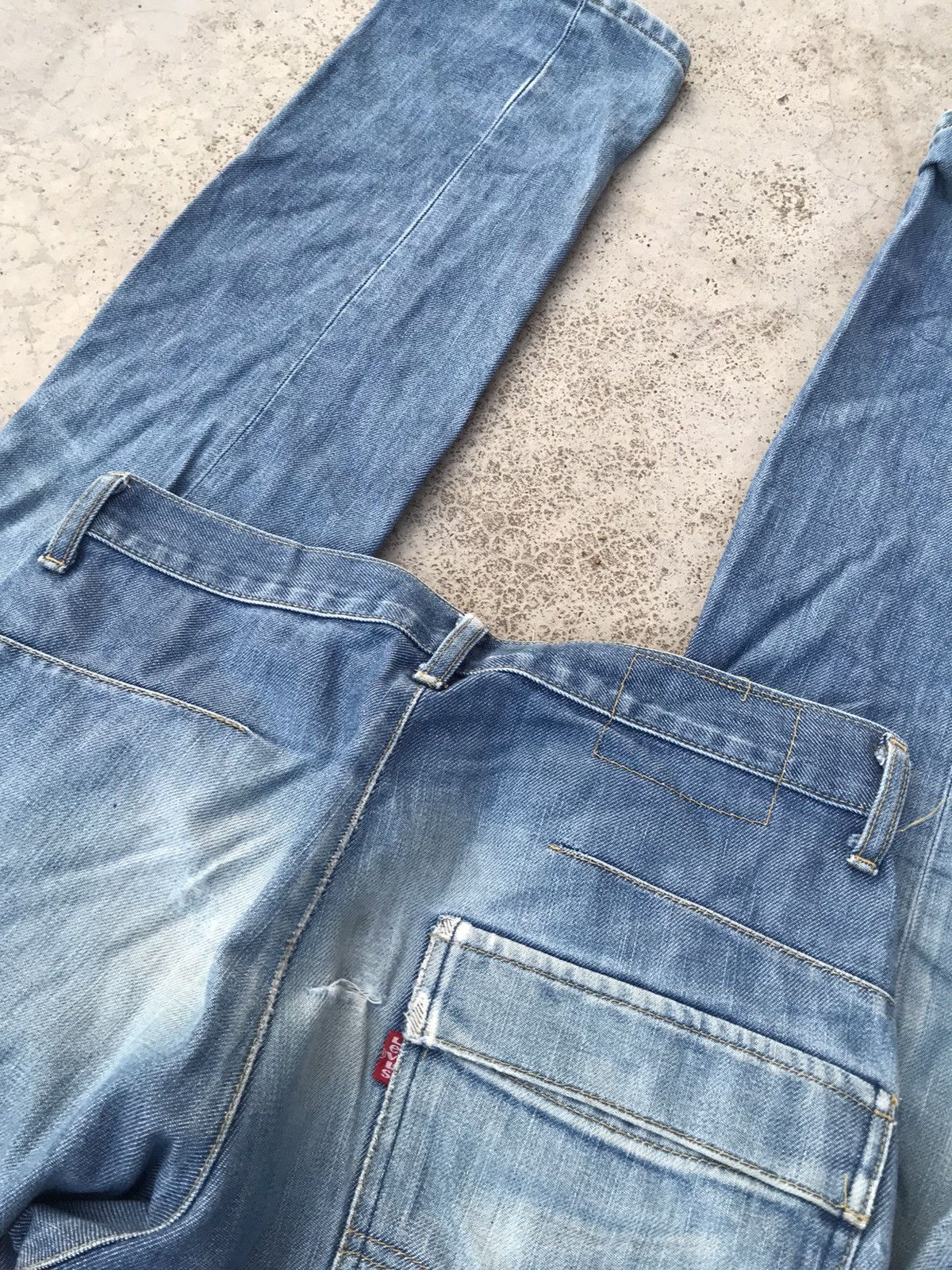 Engineered Garments × Levi's VINTAGE LEVIS ENGINEERED JEANS DISTRESSED DENIM PANTS Size US 31 - 7 Thumbnail