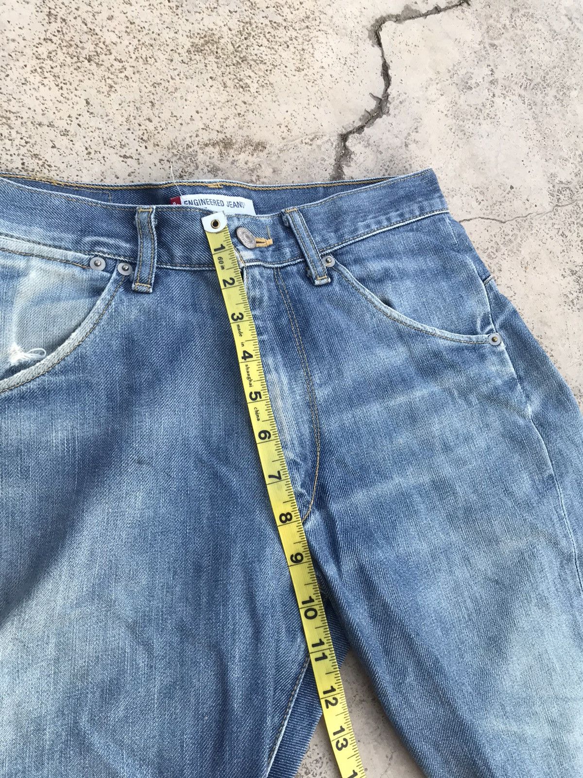 Engineered Garments × Levi's VINTAGE LEVIS ENGINEERED JEANS DISTRESSED DENIM PANTS Size US 31 - 9 Thumbnail