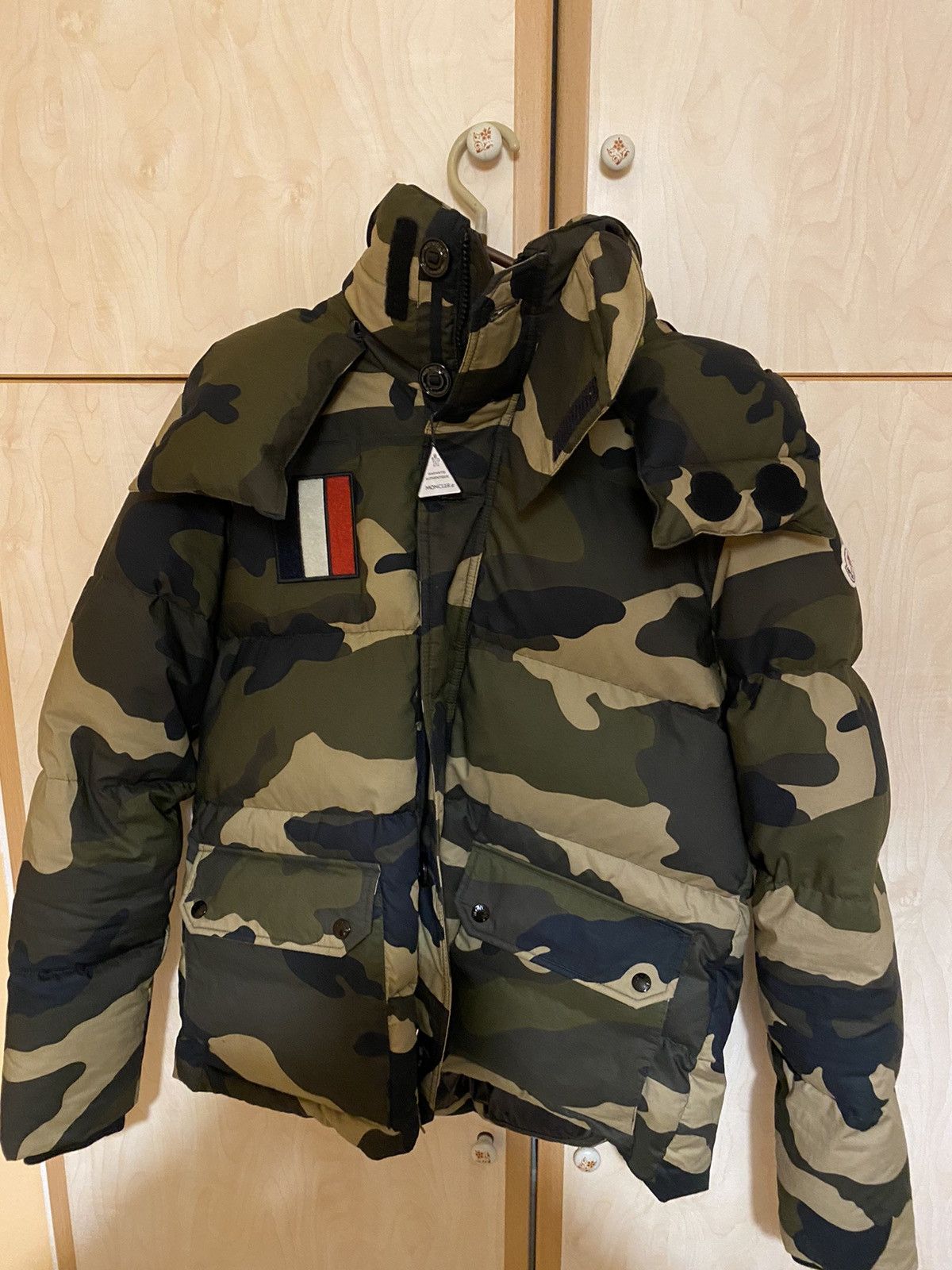 Moncler Moncler Camo Dary Giubotto Jacket Grailed