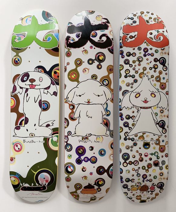 Takashi Murakami, Supreme Skate Decks (2007)