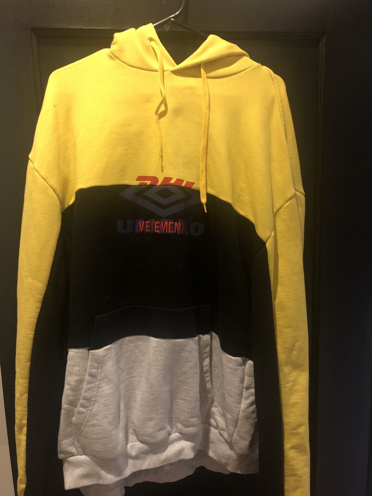 Vetements Vetements UMBRO DHL Hoodie | Grailed