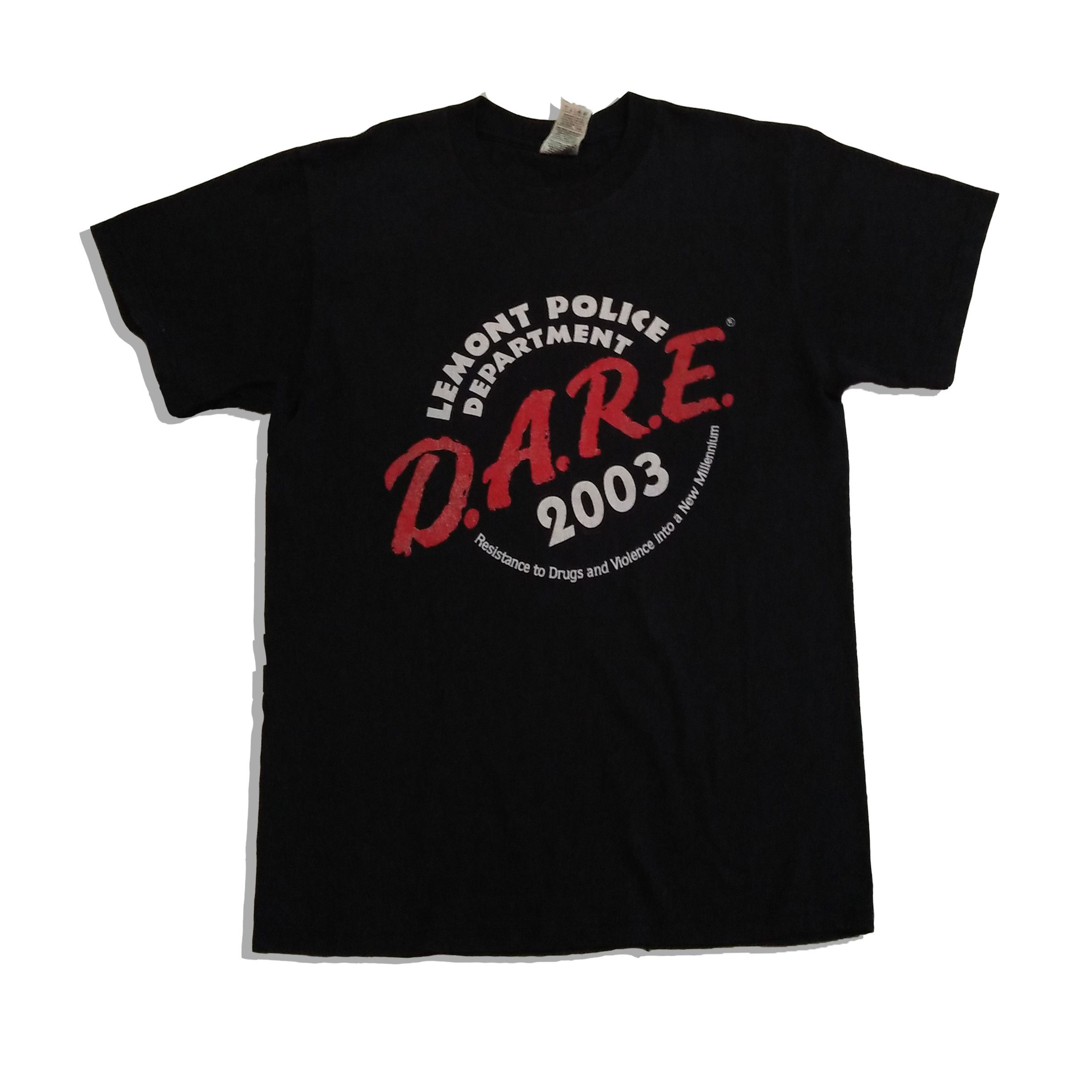 D.A.R.E × Vintage 90s 00s 2003 DARE Lemont Police Dept Size US M / EU 48-50 / 2 - 1 Thumbnail