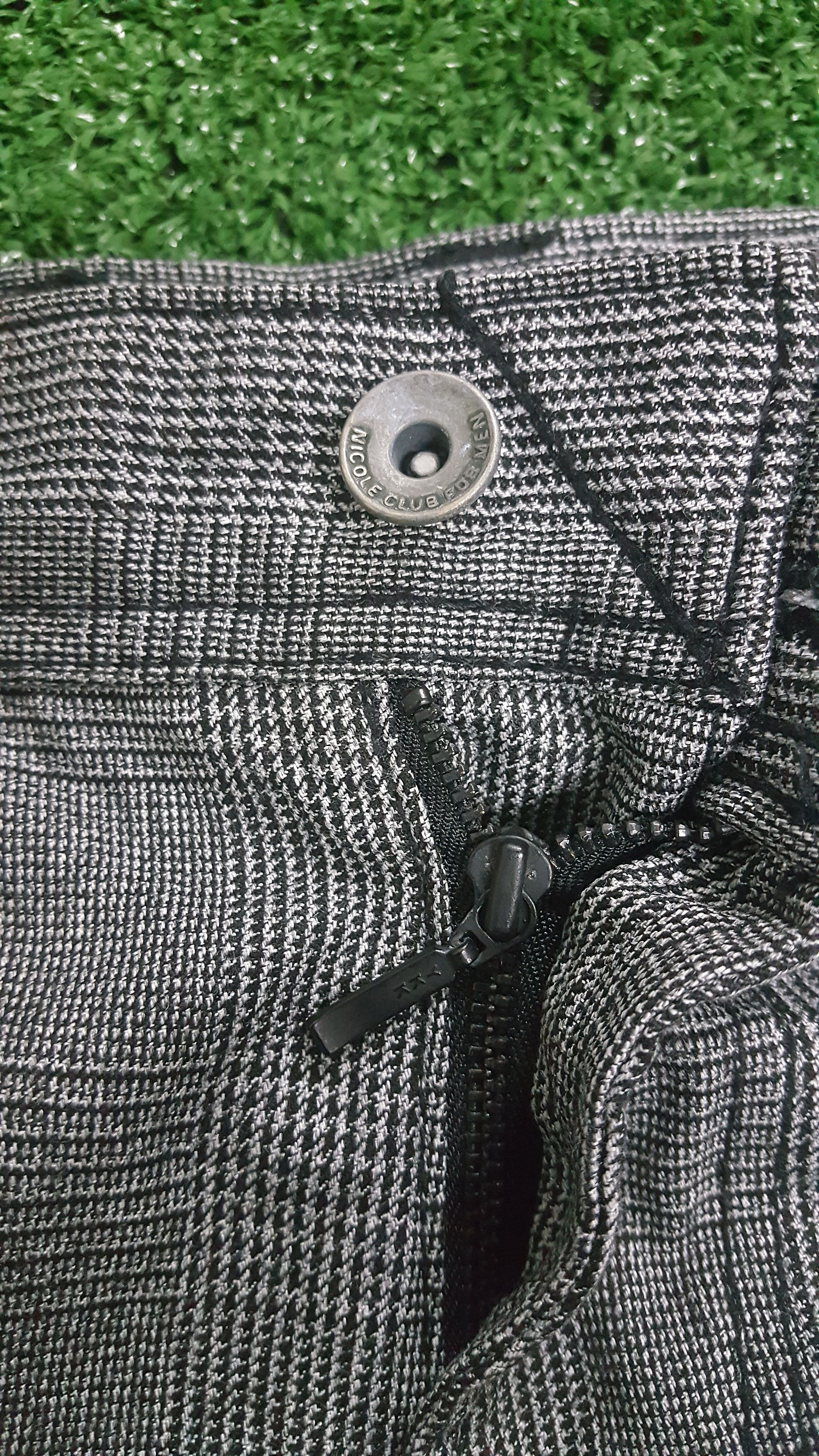 Japanese Brand × Matsuda 📍Last Drop📍Nicole Club For Men Plaid Pants Slim Fit Size US 33 - 9 Thumbnail