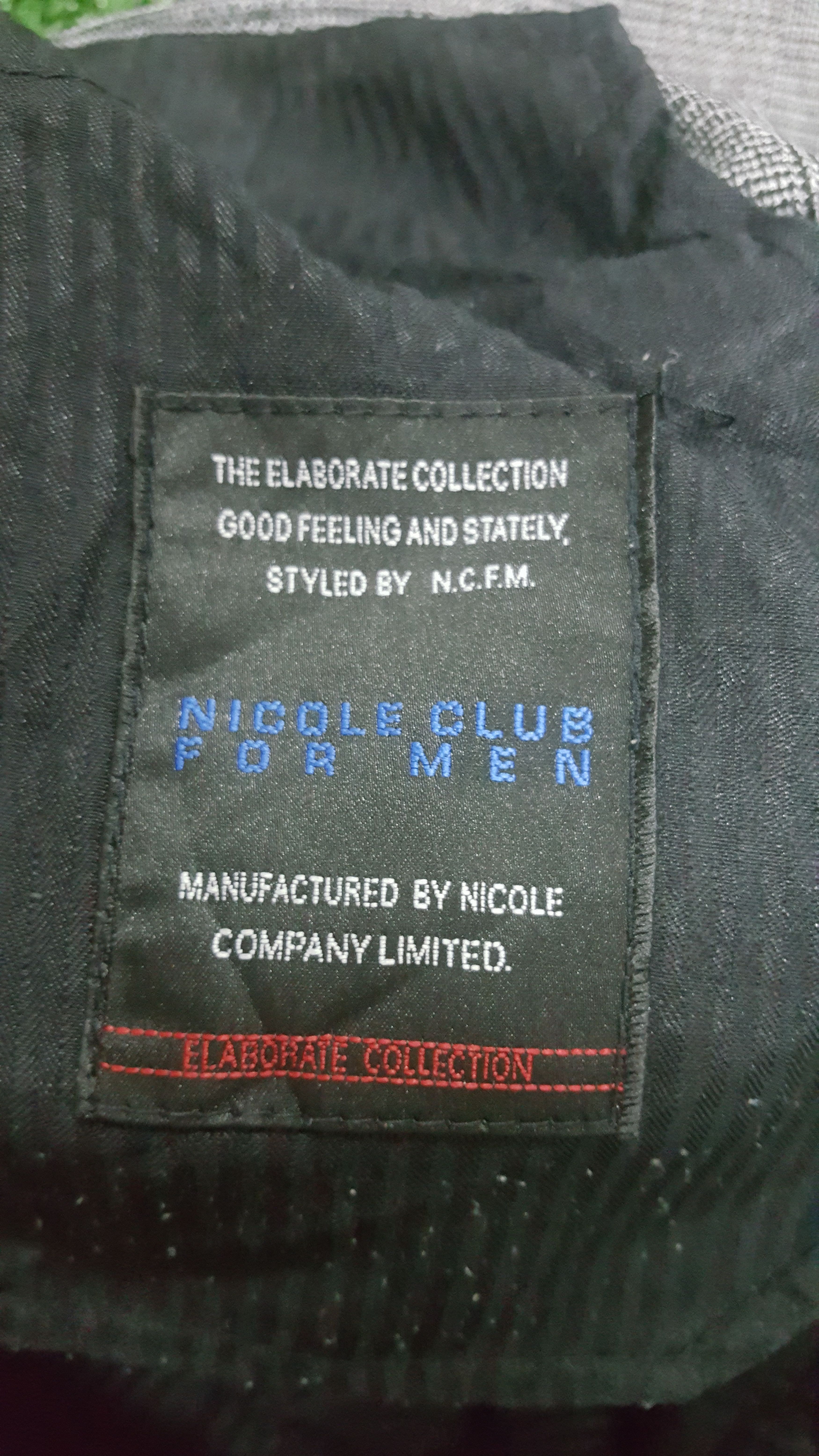 Japanese Brand × Matsuda 📍Last Drop📍Nicole Club For Men Plaid Pants Slim Fit Size US 33 - 10 Thumbnail