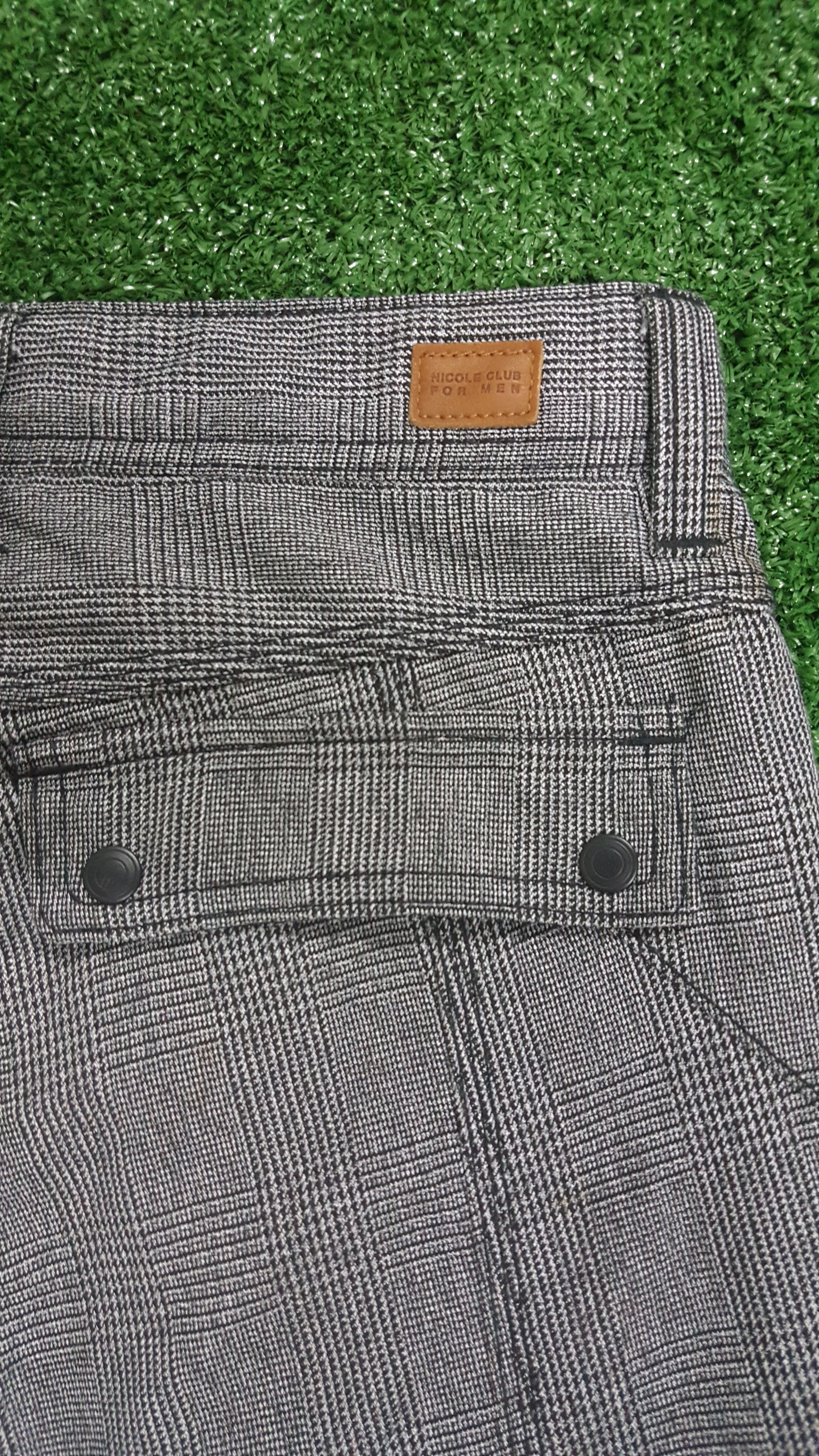 Japanese Brand × Matsuda 📍Last Drop📍Nicole Club For Men Plaid Pants Slim Fit Size US 33 - 8 Thumbnail