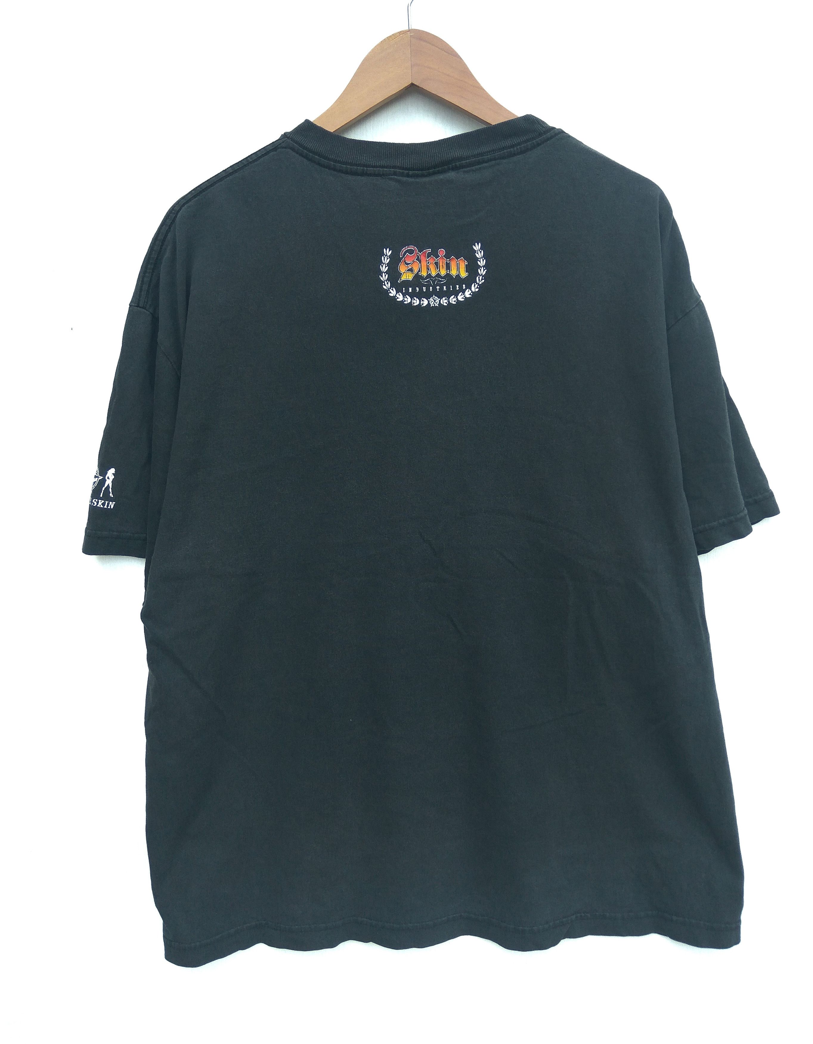 Industrie × Vintage Vintage 90s Vtg Skin Industries t shirt Size US XL / EU 56 / 4 - 2 Thumbnail