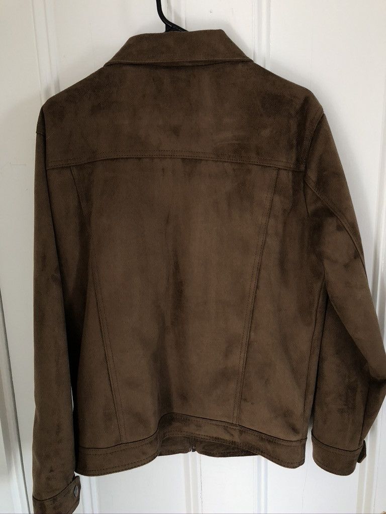 Emporio collezione suede jacket hot sale