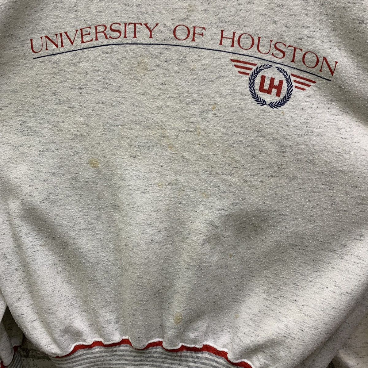 Vintage Vintage 90s University Houston Sweatshirts Size US M / EU 48-50 / 2 - 6 Thumbnail