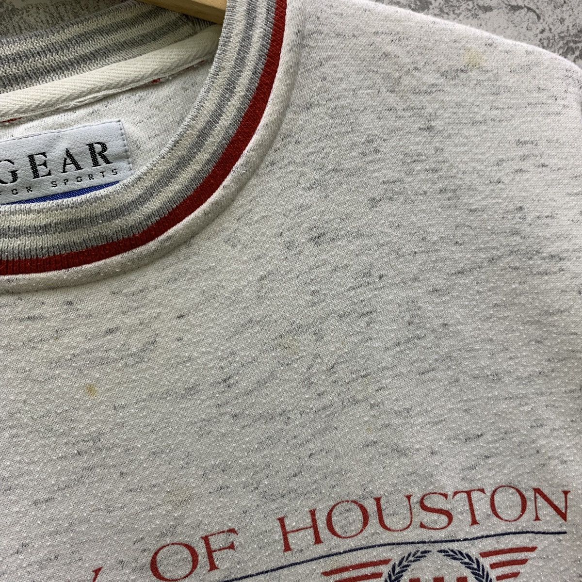 Vintage Vintage 90s University Houston Sweatshirts Size US M / EU 48-50 / 2 - 5 Thumbnail