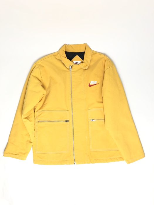 Supreme Supreme Nike Double Zip Quilted Work Jacket Mustard