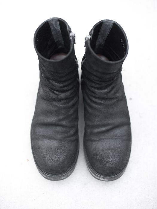 Attachment Reverse Leather Side Zip Boots Size US 9.5 / EU 42-43 - 11 Preview