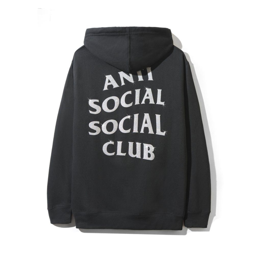 DS Anti Social Social Club Blinded Black/Silver Hoodie ASSC