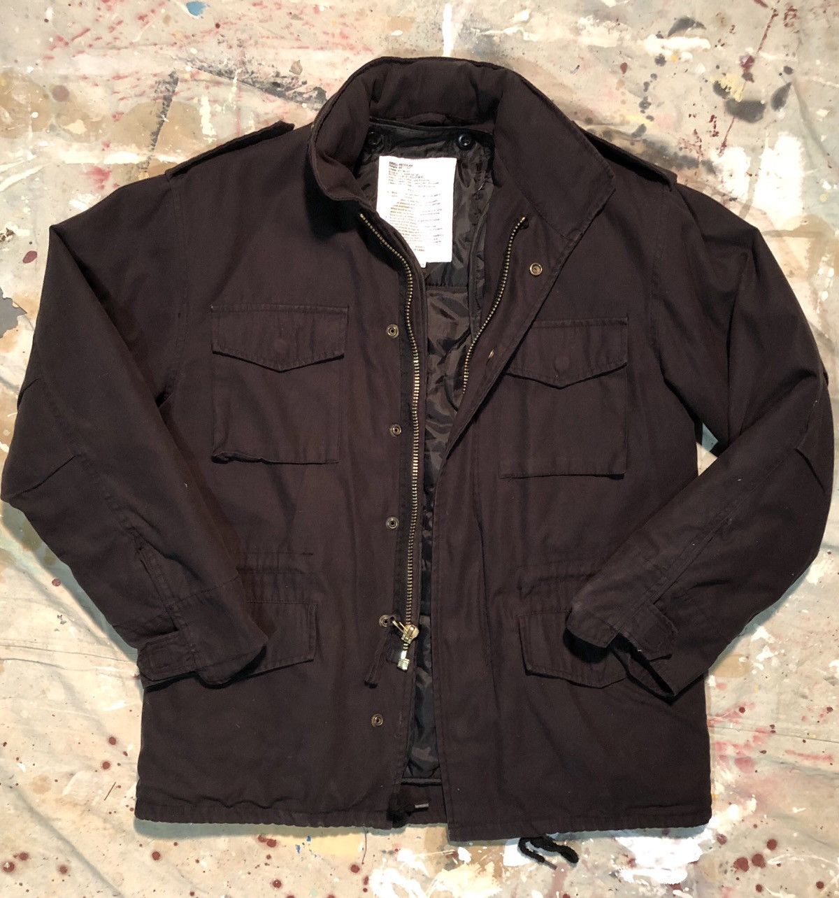 Rothco ROTHCO Noah washed black M65 field jacket | Grailed