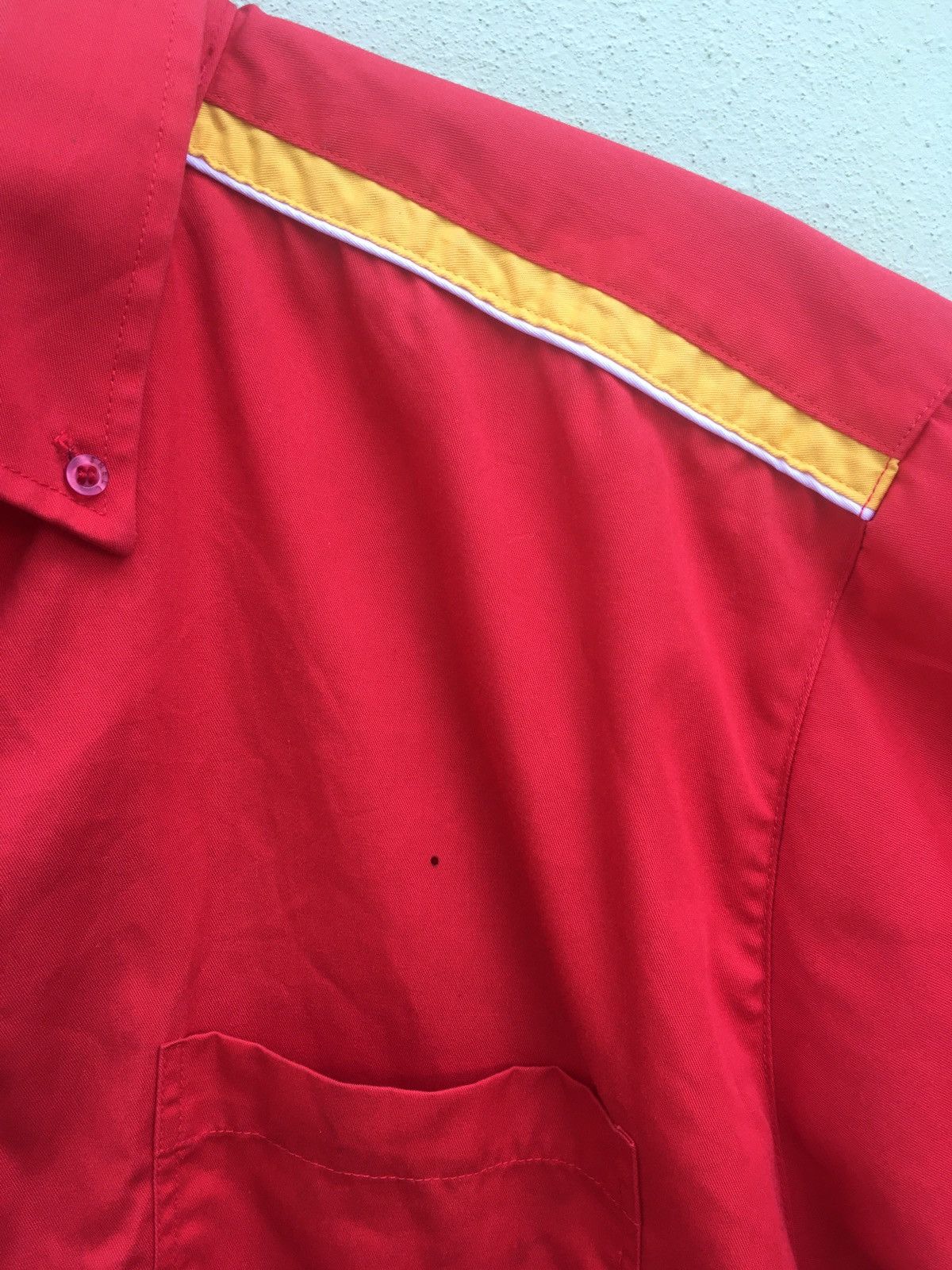 Vintage Vintage Shell Ferrari Button Down Embroided Shirt Size US M / EU 48-50 / 2 - 7 Thumbnail