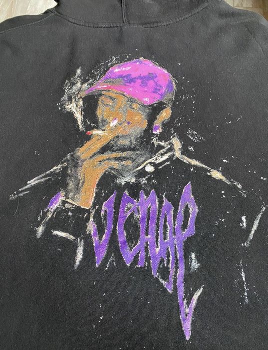 Revenge REVENGE GALLERY SKI MASK THE SLUMP GOD HOODIE PURPLE XXL