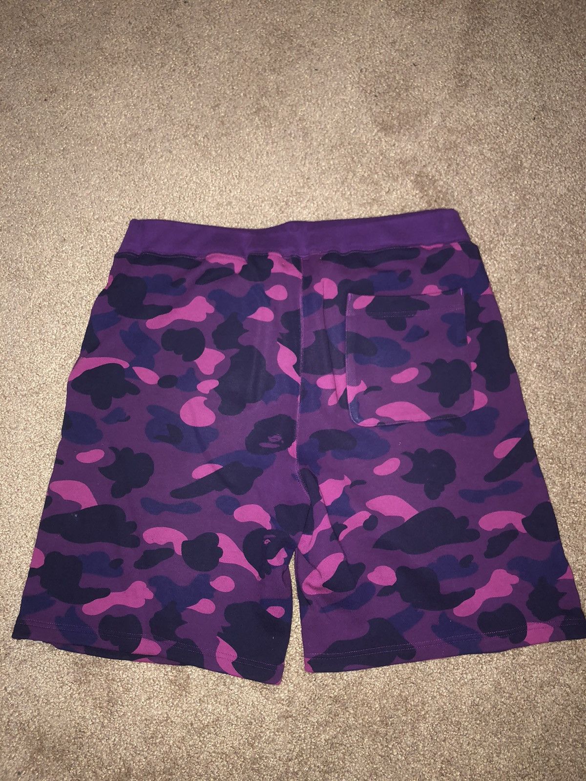 Bape Bape Purple Camo Shorts Size US 34 / EU 50 - 2 Preview
