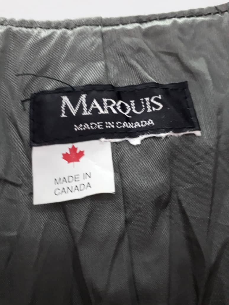 Leather Leather Vest MARAUIS Made In Canada Size US S / EU 44-46 / 1 - 5 Thumbnail
