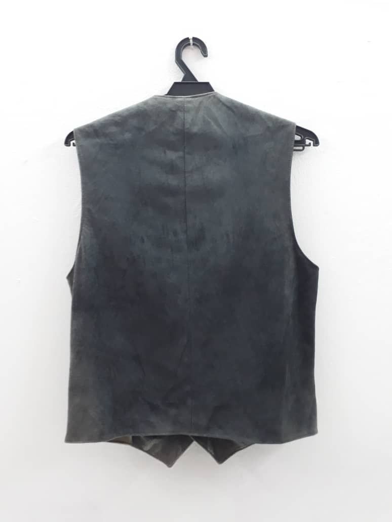 Leather Leather Vest MARAUIS Made In Canada Size US S / EU 44-46 / 1 - 2 Thumbnail