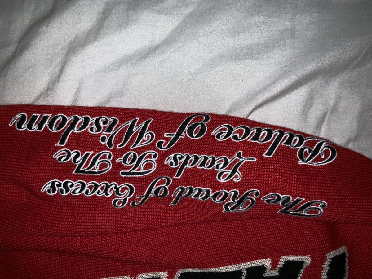 Palace Duck Out Knit Sweater Red M - threedaughtersproperties.com