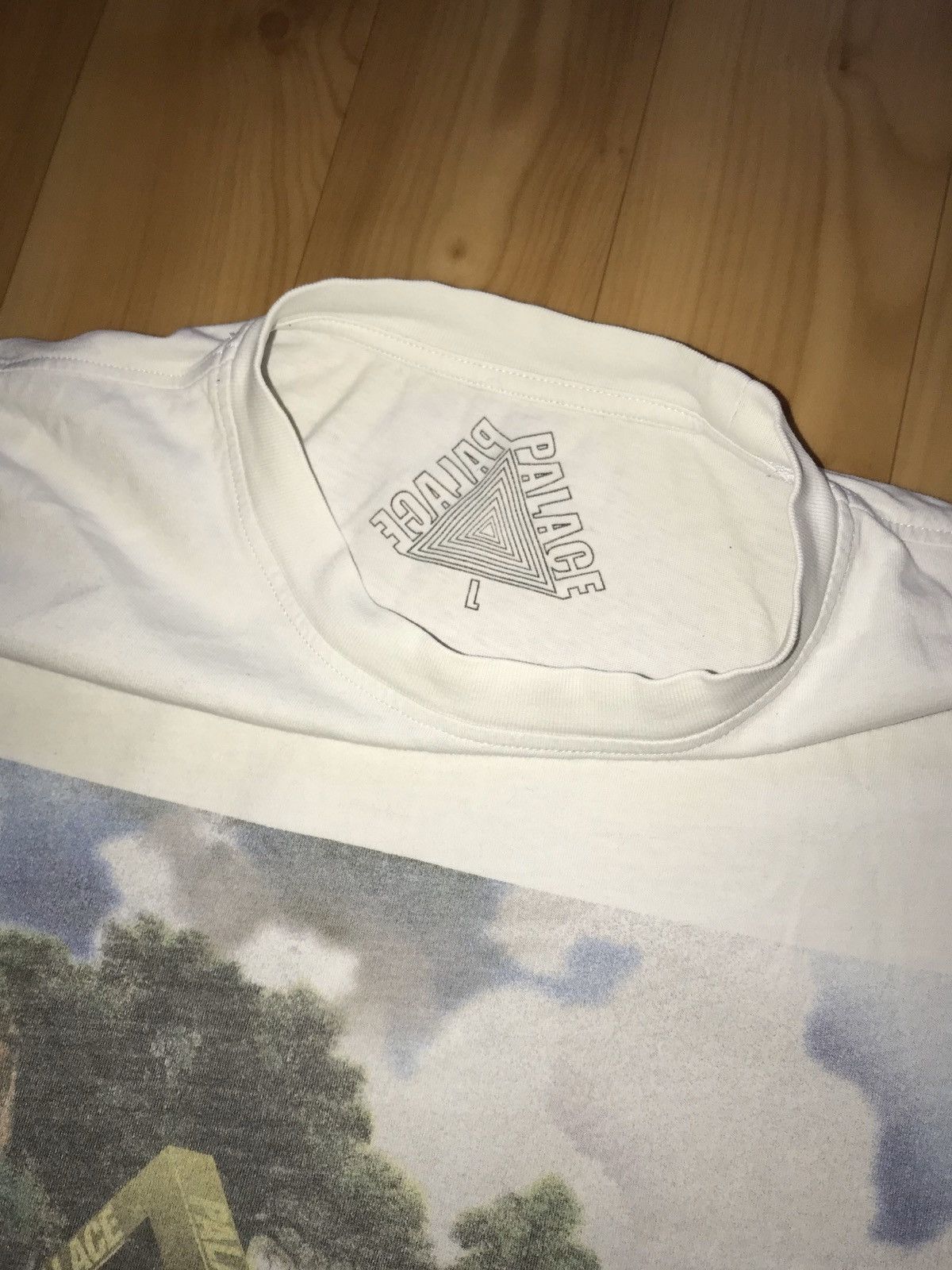 Palace White Palace Stubble T-Shirt Size US L / EU 52-54 / 3 - 3 Thumbnail