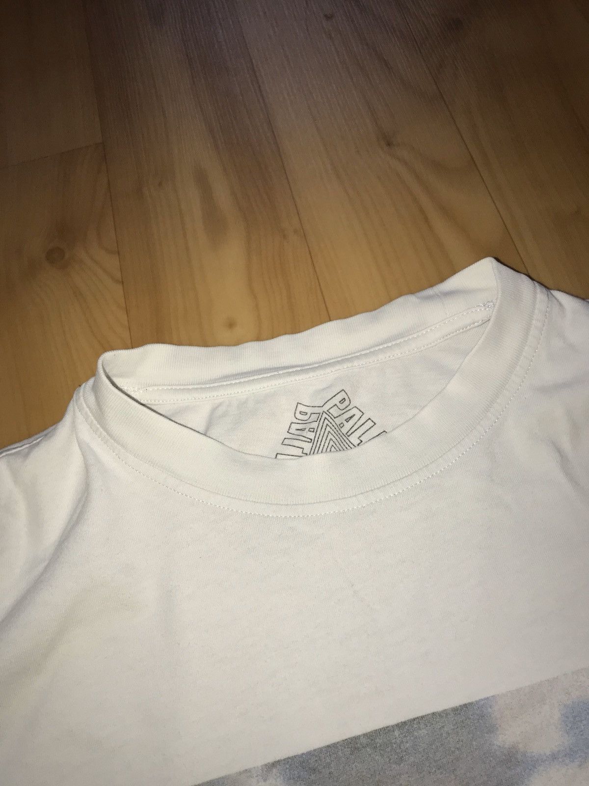 Palace White Palace Stubble T-Shirt Size US L / EU 52-54 / 3 - 4 Thumbnail