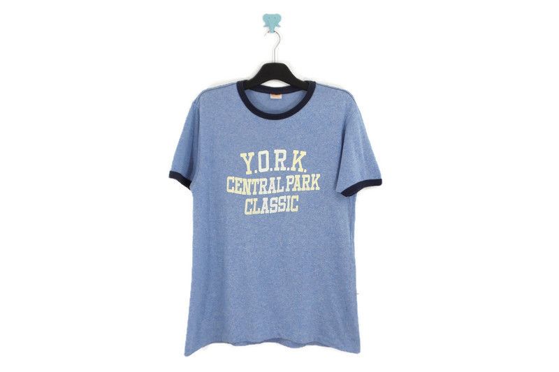 Sugar Cane × Toyo Enterprises Cheswick 'Y.O.R.K. Central Park Classic' Ringer T-shirts Size US L / EU 52-54 / 3 - 1 Thumbnail