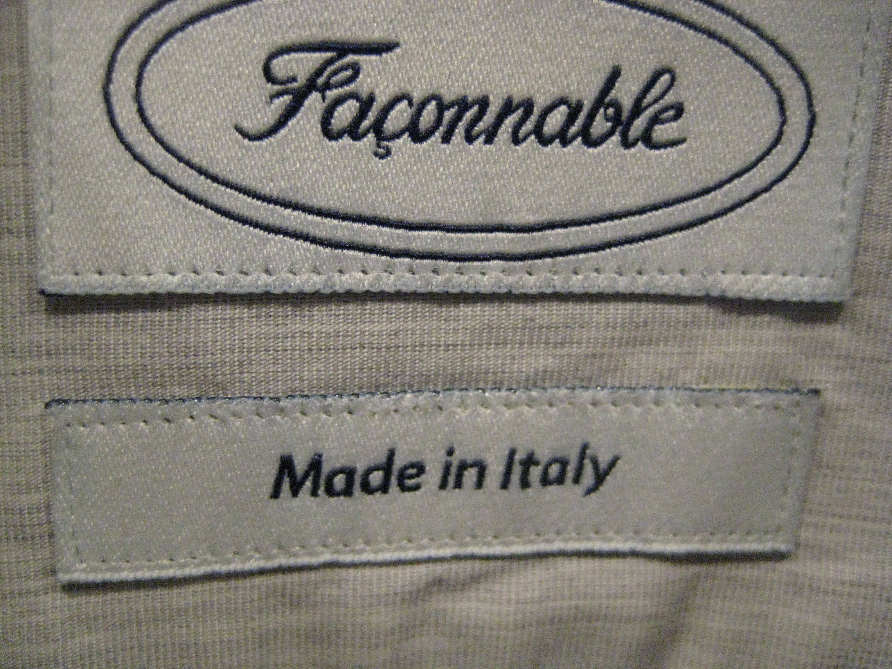 Faconnable Faconnable made in Italy fine button down 100% cotton Size US M / EU 48-50 / 2 - 2 Thumbnail