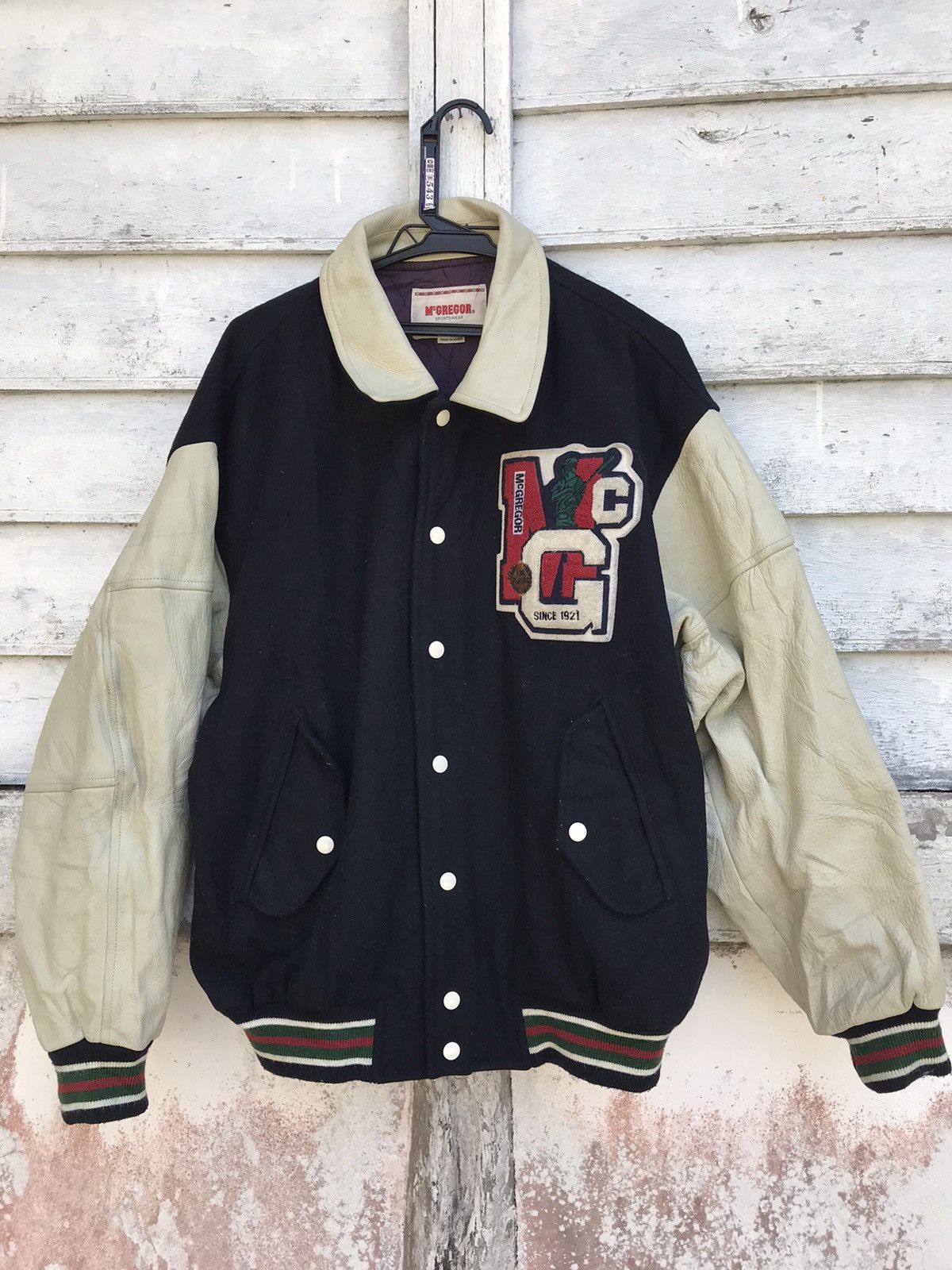 Mcgregor × Oldvarsity/Stadium Vintage Mcgregor Wool Leather 