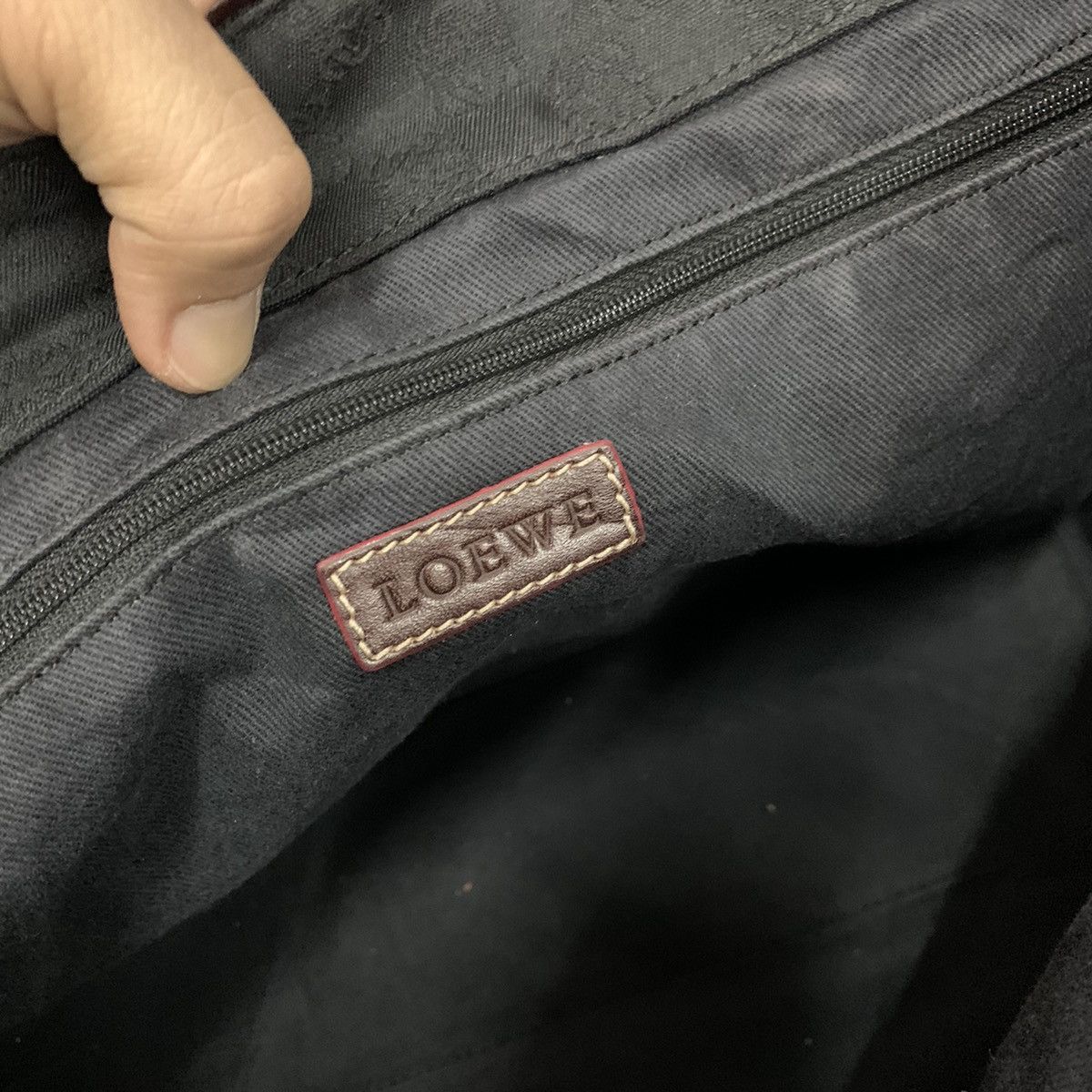 Loewe Loewe Canvas Tote Handbag Size ONE SIZE - 9 Thumbnail