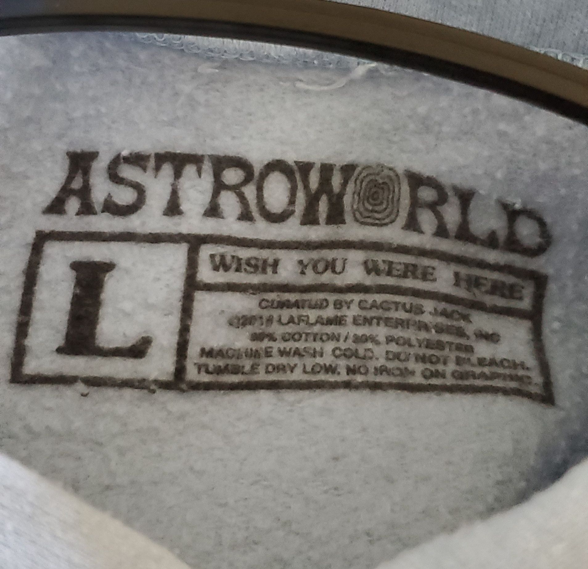 Travis Scott Limited Baby Blue Astroworld Hoodie Size US L / EU 52-54 / 3 - 3 Preview