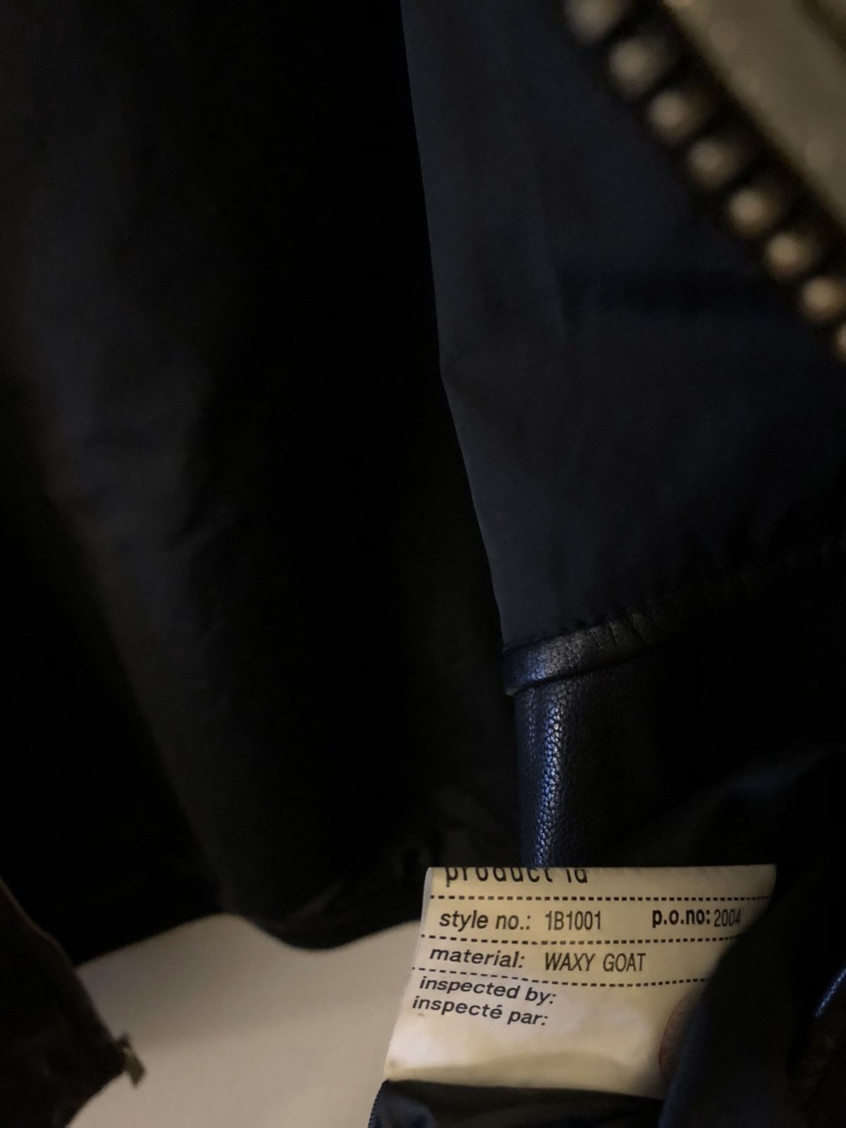 Kenneth Cole Large Waxy Goat Leather Jacket Size US L / EU 52-54 / 3 - 7 Thumbnail
