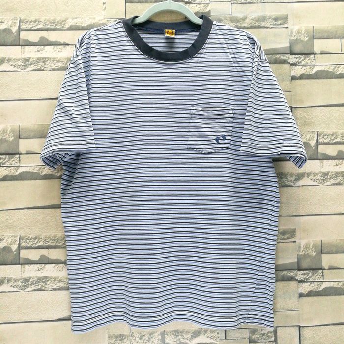 Vintage Vintage Hang Ten pocket stripes t shirt