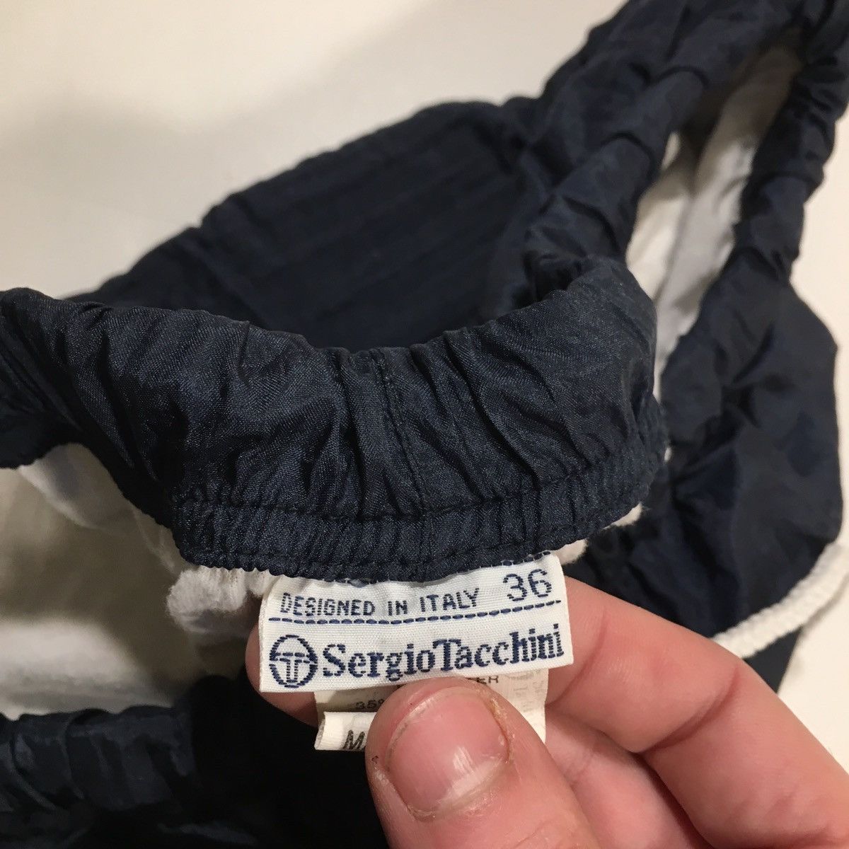 Sergio Tacchini Vintage Sergio Tacchini Windbreaker Swishy Pants Size US 32 / EU 48 - 3 Thumbnail