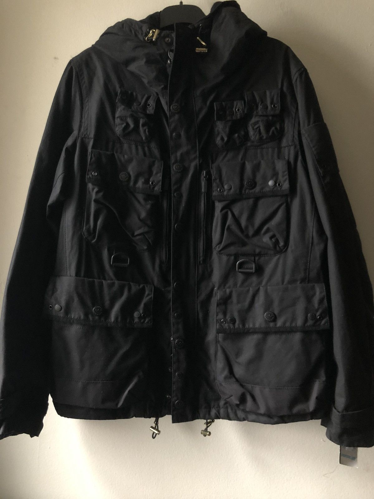 Barbour x adidas jacket clearance