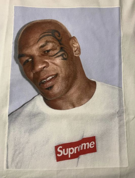 T shirt cheap supreme mike tyson