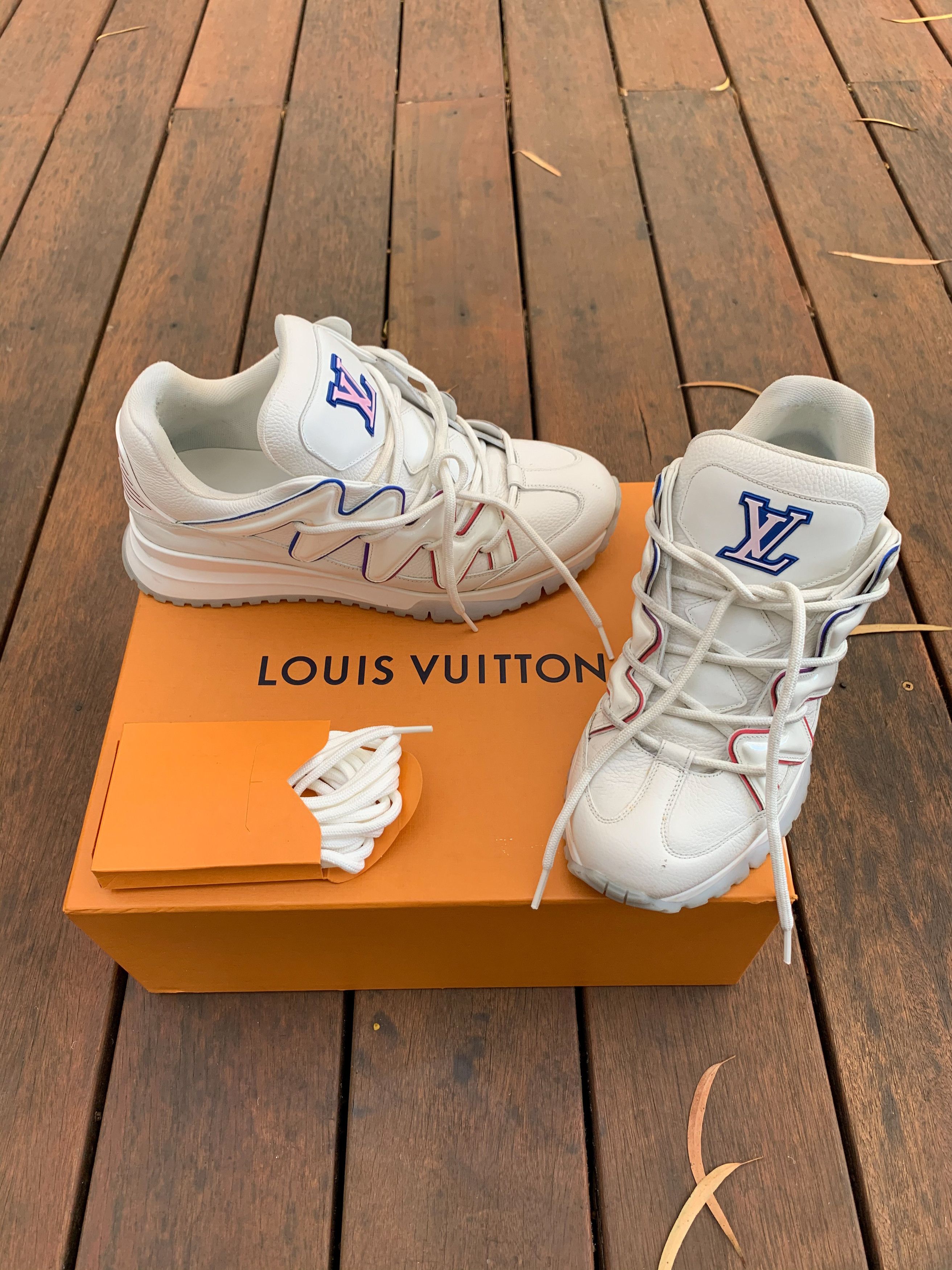 Louis Vuitton Zig Zag Sneaker Grailed