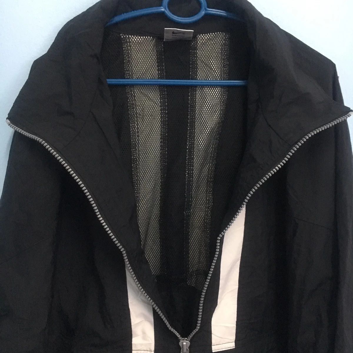 Nike × Vintage Vintage 90s Nike half zipper light jacket small logo Size US XL / EU 56 / 4 - 5 Thumbnail