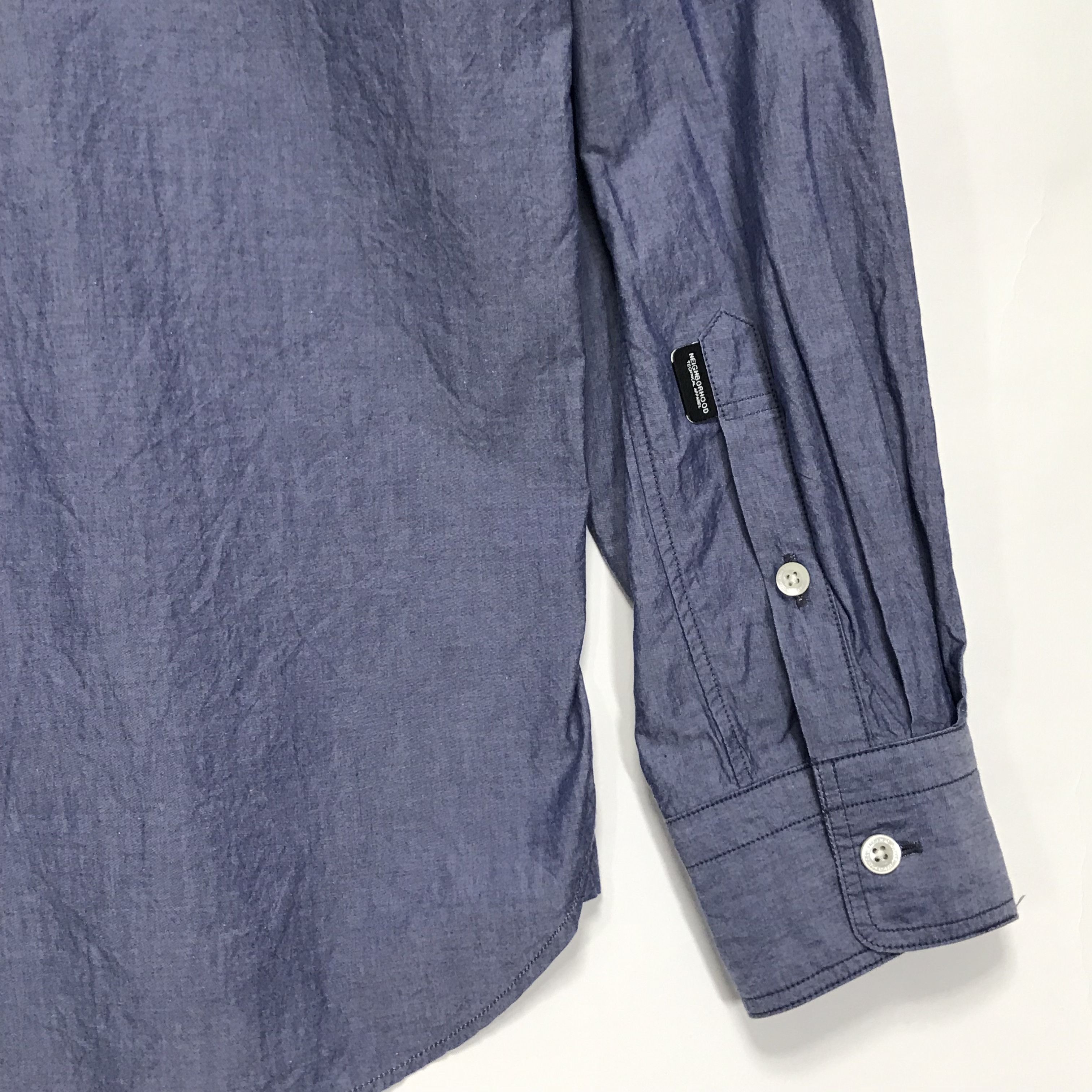 Neighborhood [L] NEIGHBORHOOD 13AW CLASSIC C-SHIRT BLUE Size US L / EU 52-54 / 3 - 10 Thumbnail