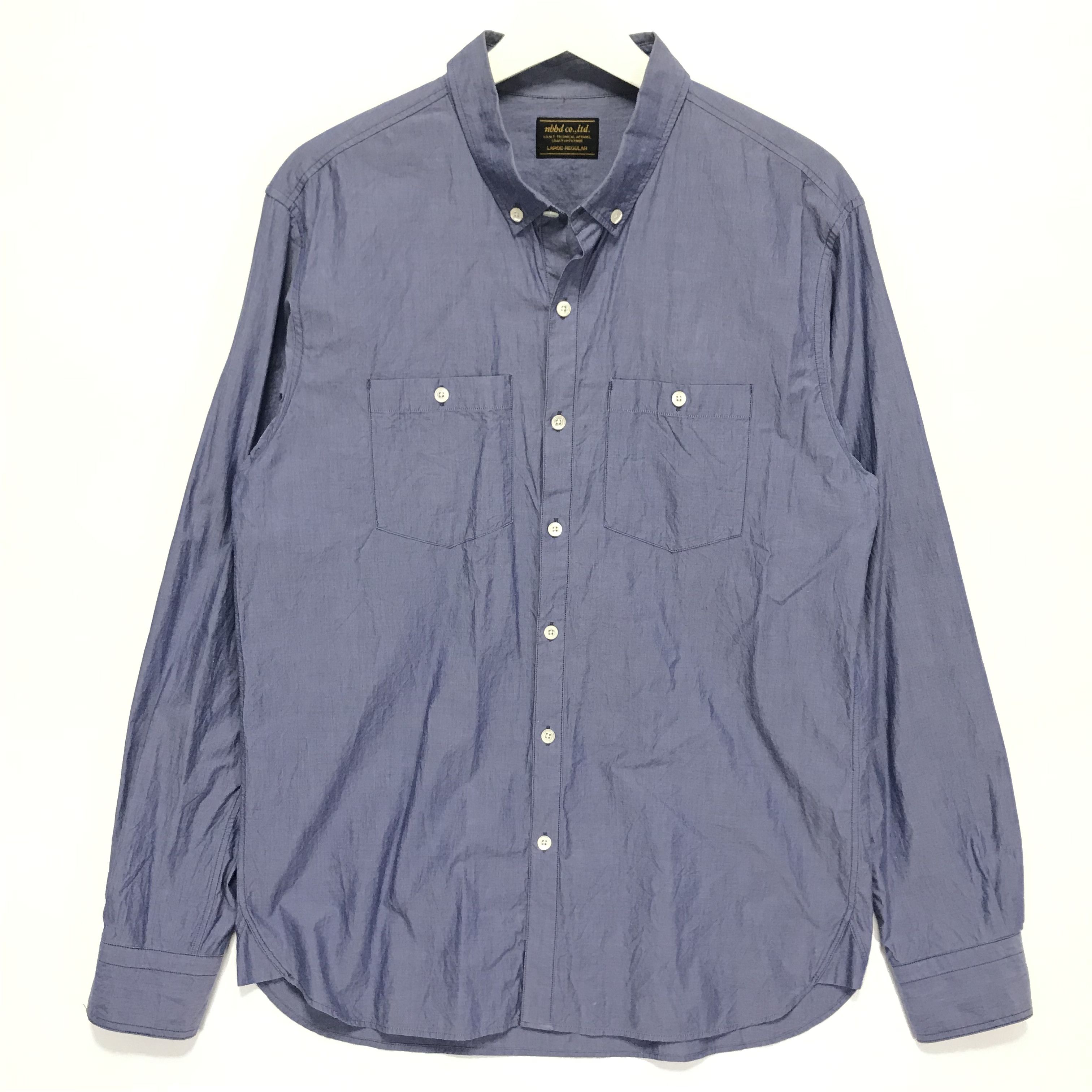 Neighborhood [L] NEIGHBORHOOD 13AW CLASSIC C-SHIRT BLUE Size US L / EU 52-54 / 3 - 1 Thumbnail