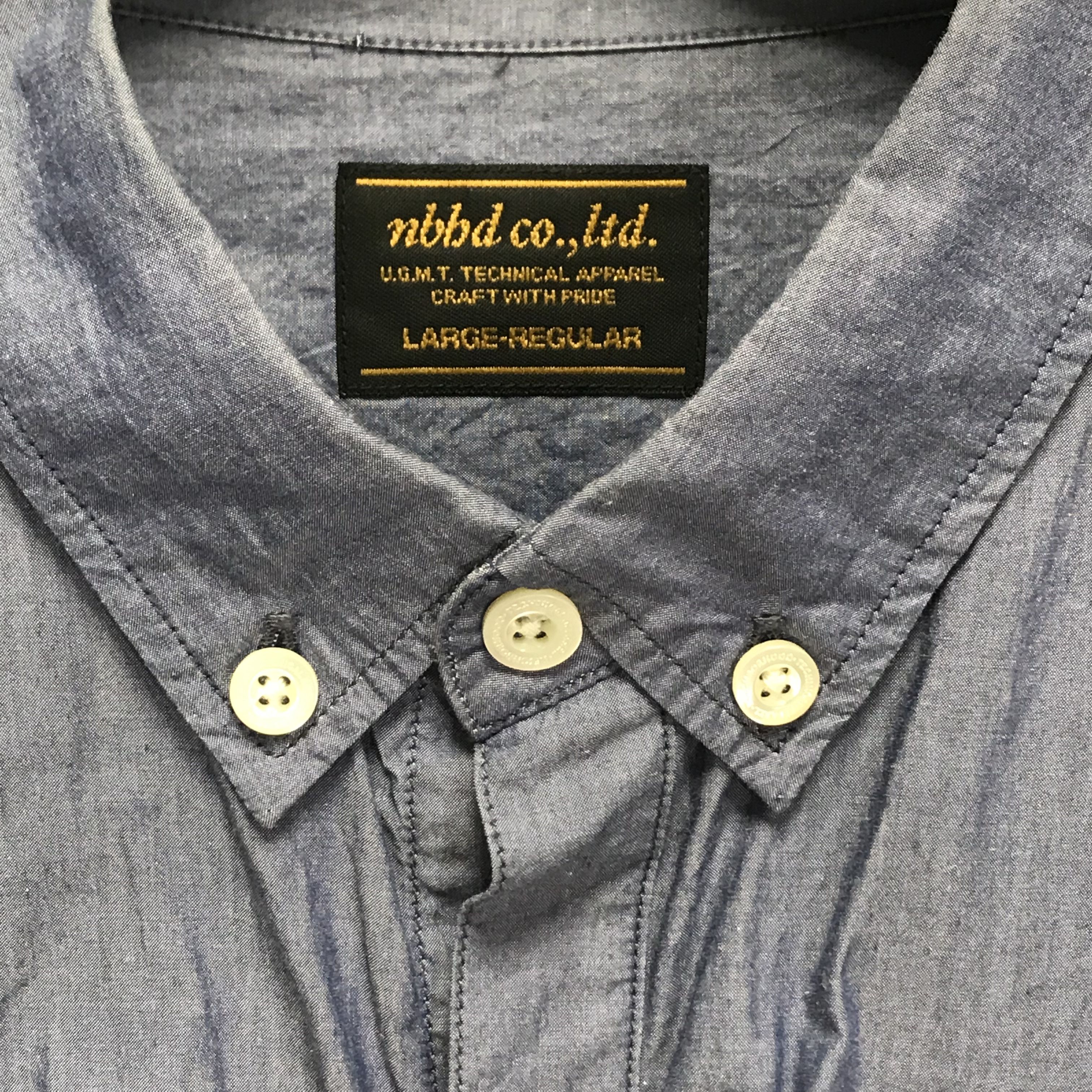 Neighborhood [L] NEIGHBORHOOD 13AW CLASSIC C-SHIRT BLUE Size US L / EU 52-54 / 3 - 5 Thumbnail