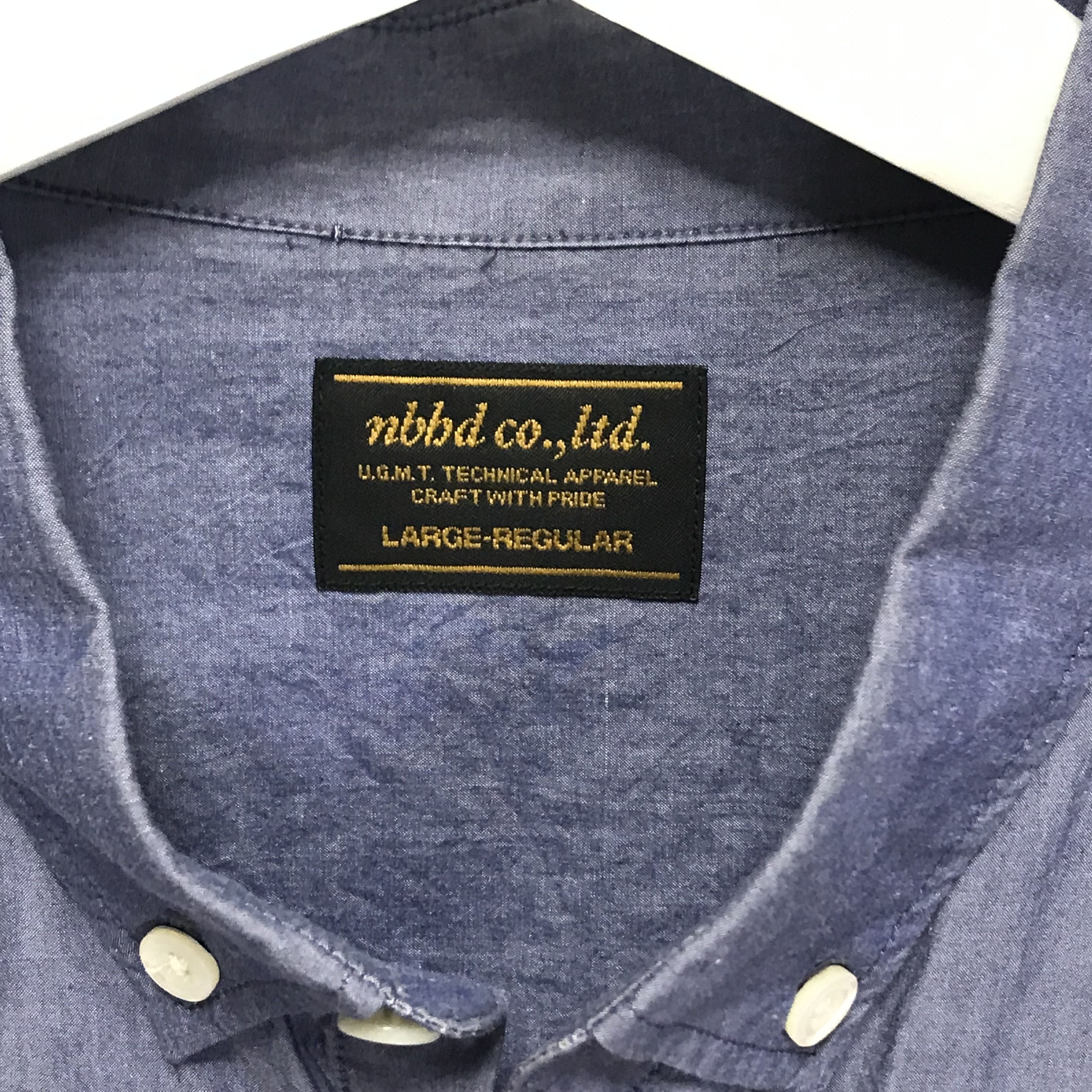 Neighborhood [L] NEIGHBORHOOD 13AW CLASSIC C-SHIRT BLUE Size US L / EU 52-54 / 3 - 3 Thumbnail