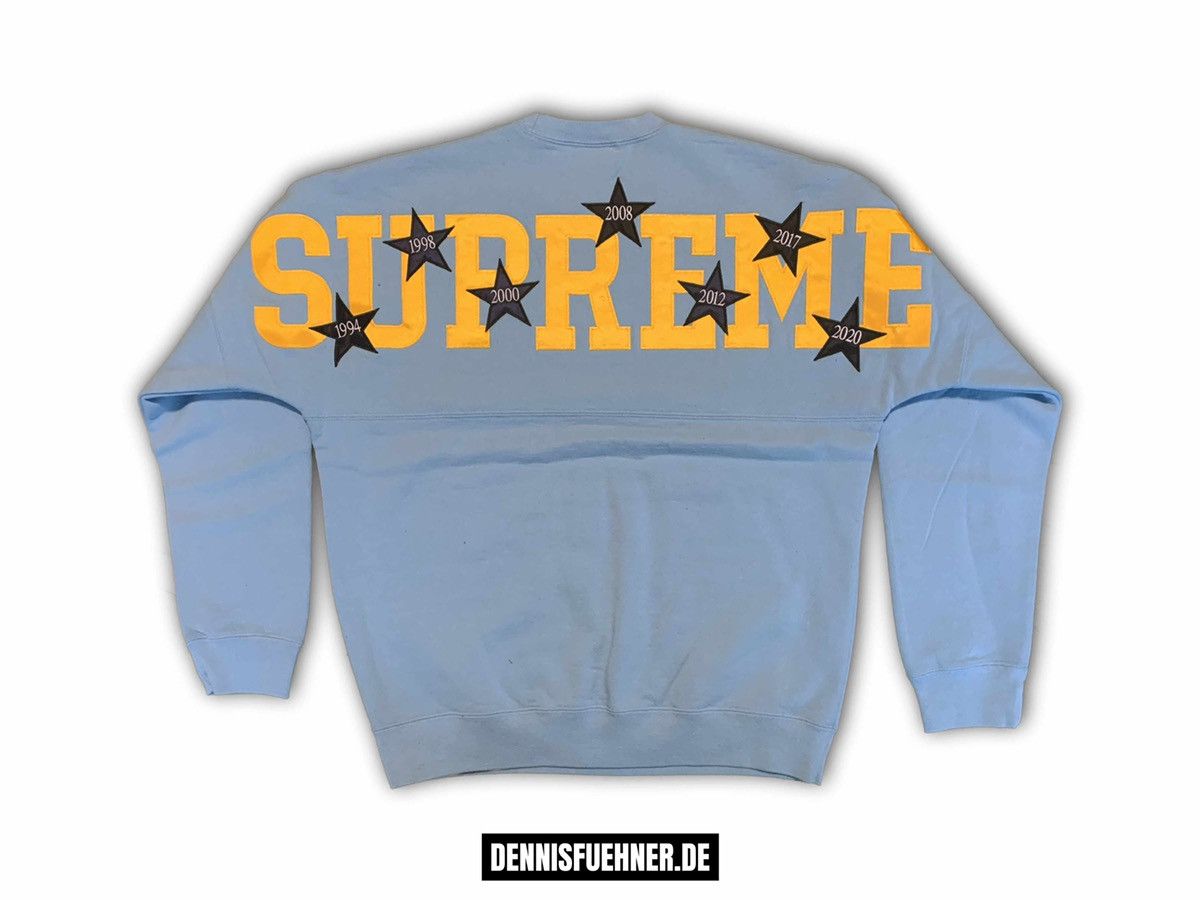 Supreme Stars Crewneck | Grailed