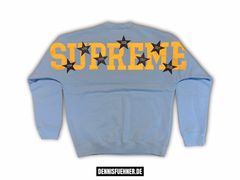 Supreme best sale stars crewneck