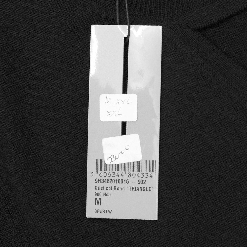 Dior Wool Sleeveless Jumper With Triangle Detail Size US XXL / EU 58 / 5 - 7 Thumbnail