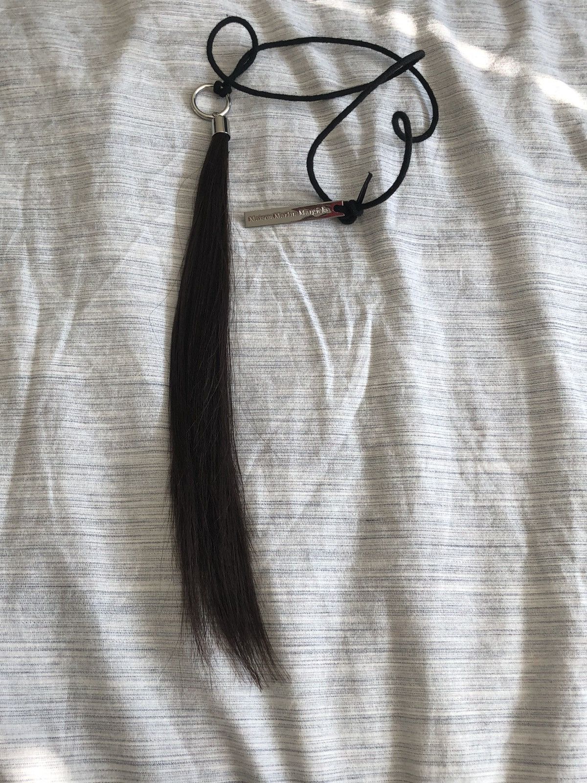 アクセサリー Maison Martin Margiela Hair Necklace Martin Margiela Black Hair Necklace 1999