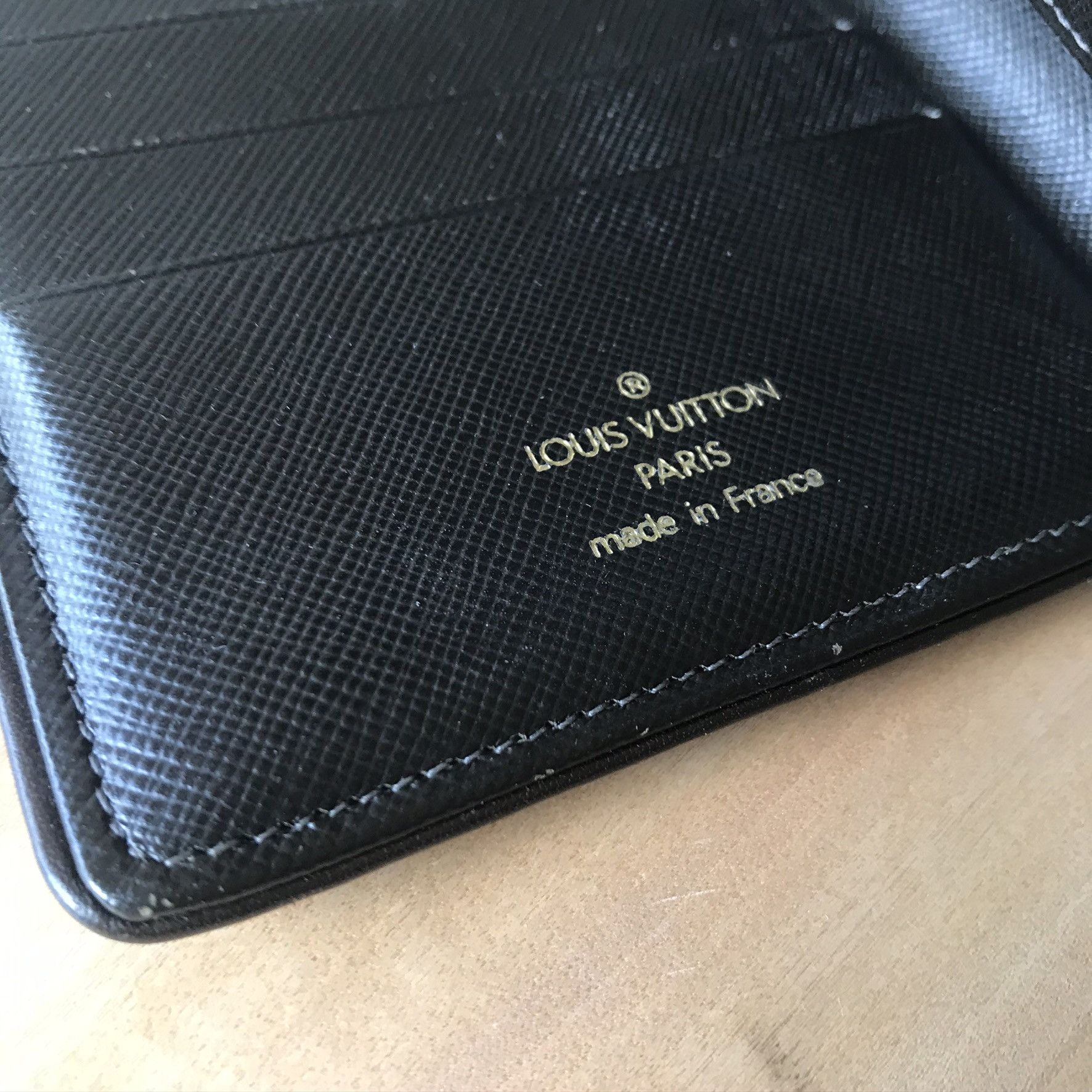 Louis Vuitton LOUIS VUITTON Blue Denim Monogram Denim Wallet Size ONE SIZE - 3 Thumbnail