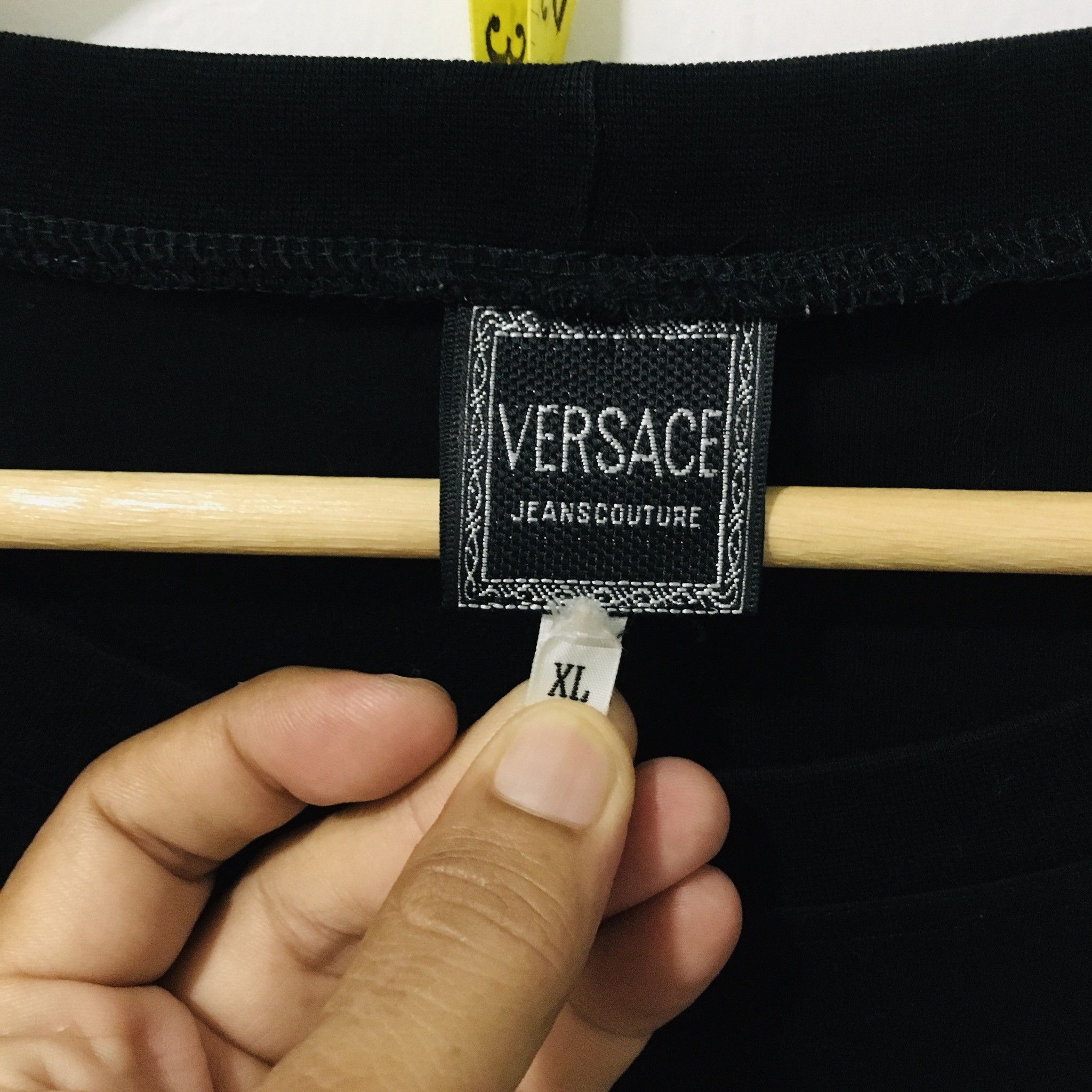 Versace Jeans Couture × Vintage Vintage x Versace Jeans Couture Embroidery Logo Long Sleeve Size US XXL / EU 58 / 5 - 4 Thumbnail