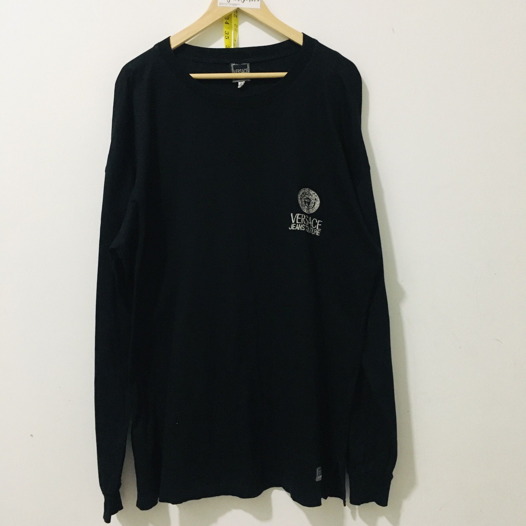 Versace Jeans Couture × Vintage Vintage x Versace Jeans Couture Embroidery Logo Long Sleeve Size US XXL / EU 58 / 5 - 1 Thumbnail