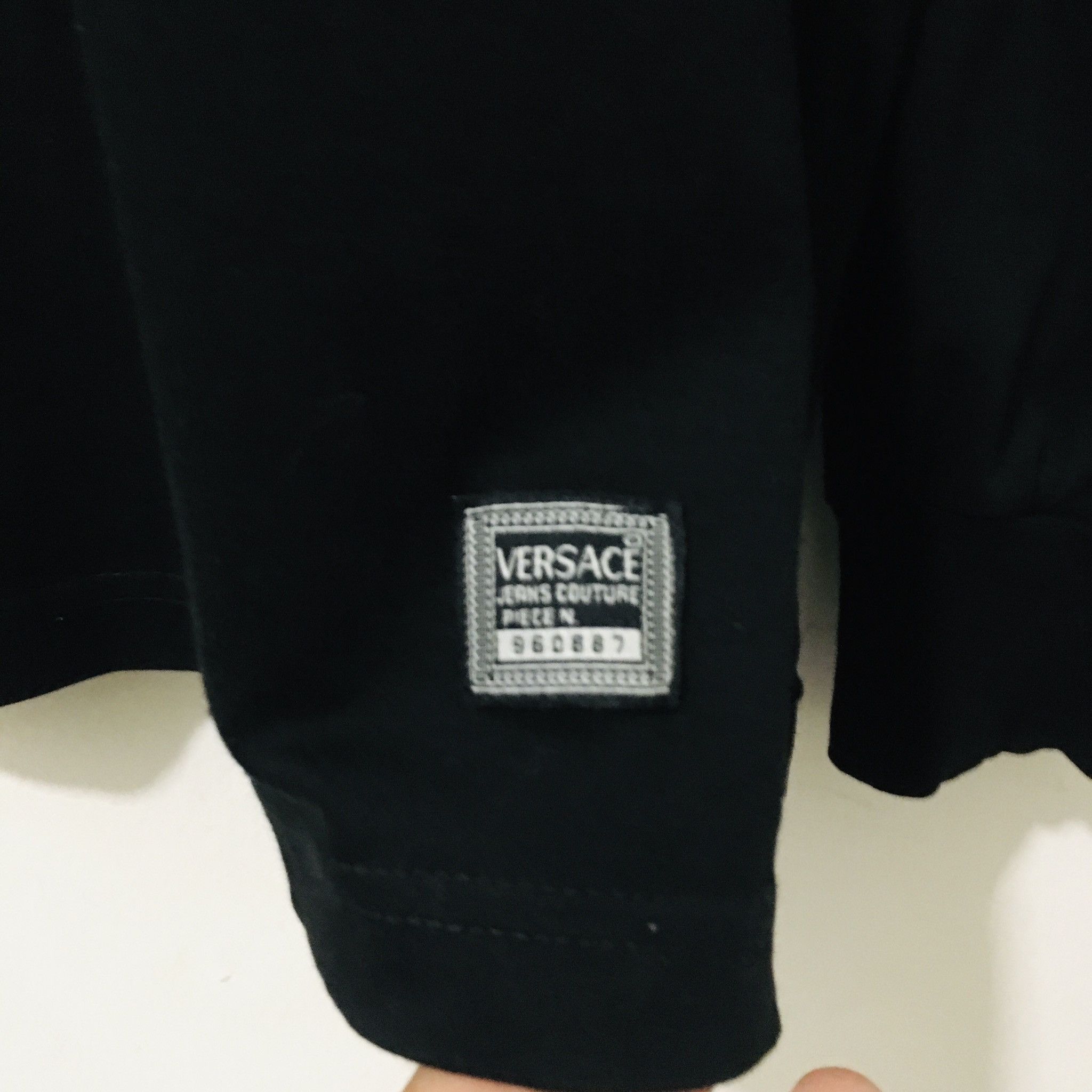 Versace Jeans Couture × Vintage Vintage x Versace Jeans Couture Embroidery Logo Long Sleeve Size US XXL / EU 58 / 5 - 5 Thumbnail