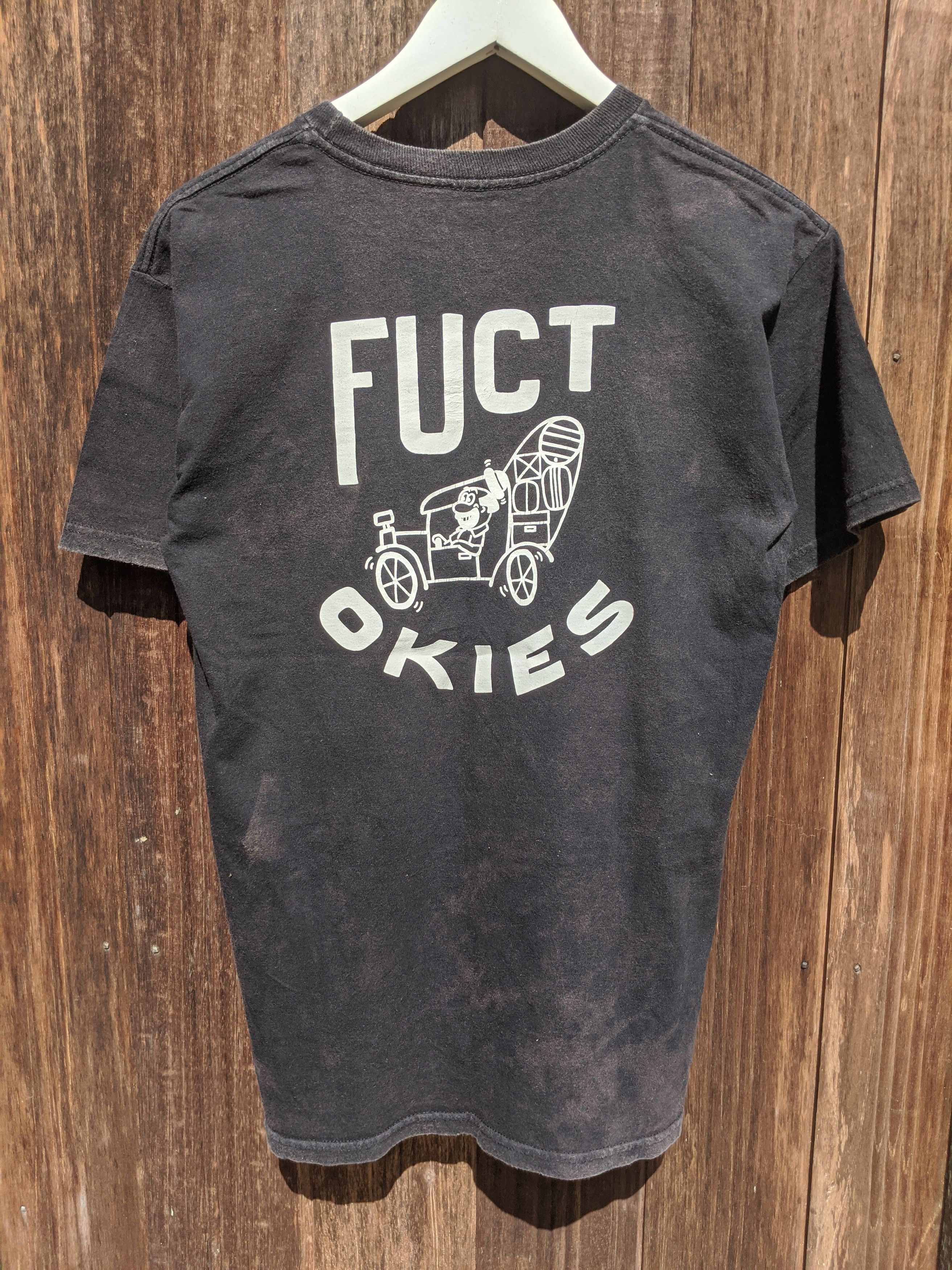 FUCT × Hook-Ups Skateboard tee FUCT print bothside Size US S / EU 44-46 / 1 - 1 Thumbnail